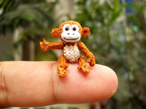 monkey SuAmi crochet miniature